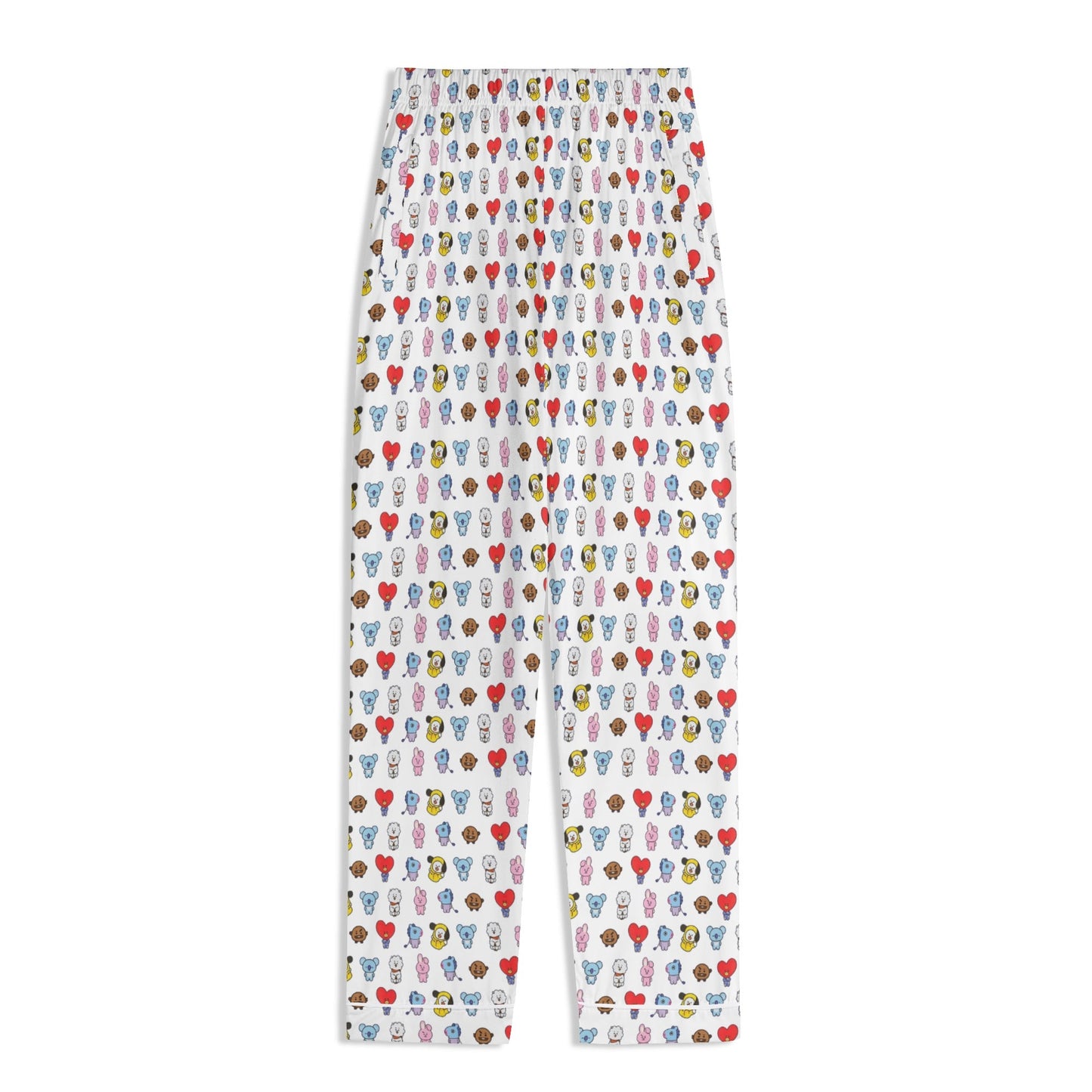 BT21 Unisex Long Sleeve Adult PJs - Immediate Shipping! Size XL