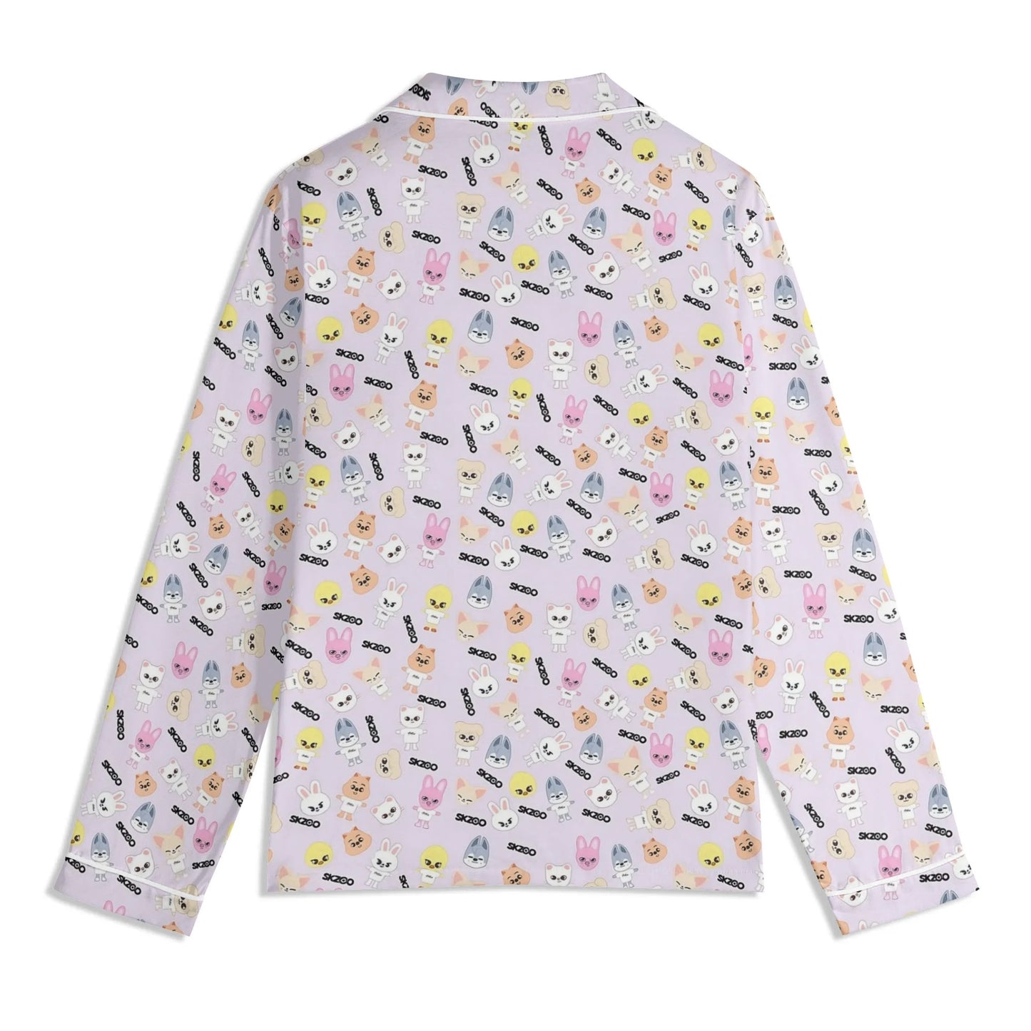 Stray Kids SKZOO Unisex Long Sleeve Adult PJs - Immediate shipping - Size XL
