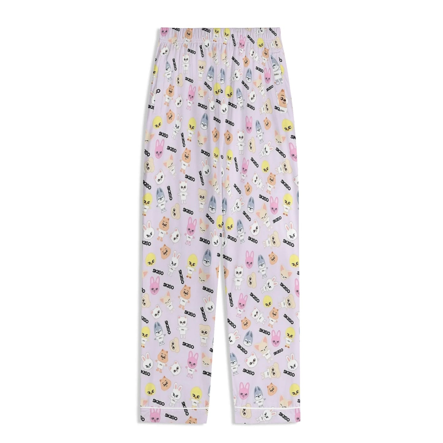 Stray Kids SKZOO Unisex Long Sleeve Adult PJs - Immediate shipping - Size XL