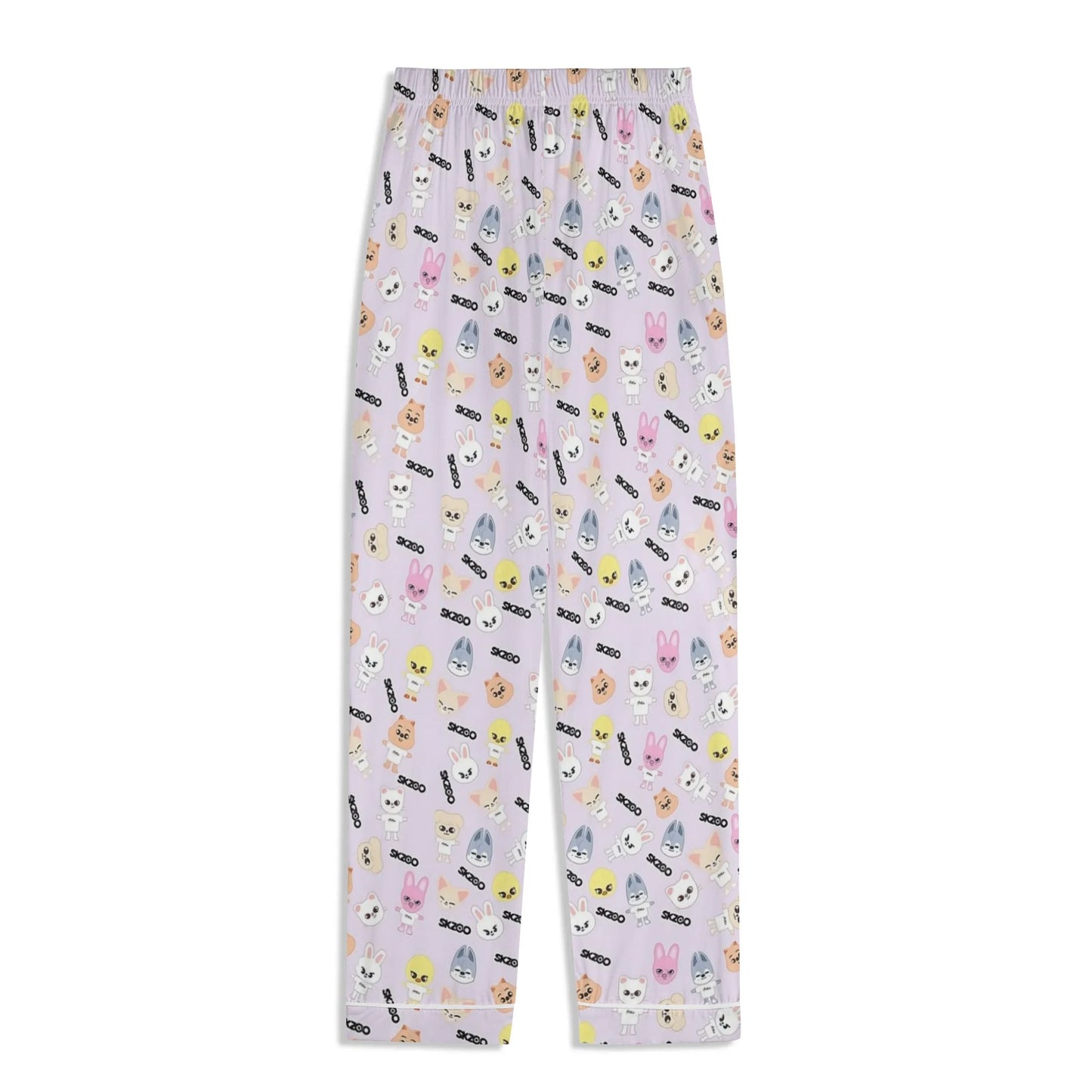Stray Kids SKZOO Unisex Long Sleeve Adult PJs - Immediate shipping - Size XL
