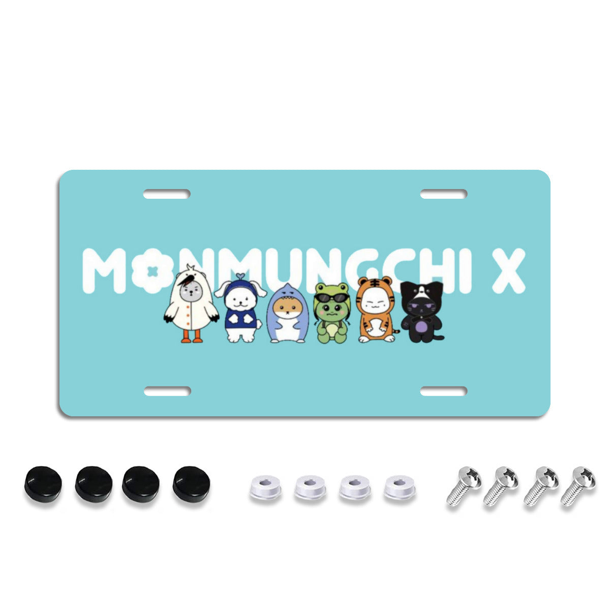 Monsta X Monmungchi Vanity Plate for your car -Car accessories