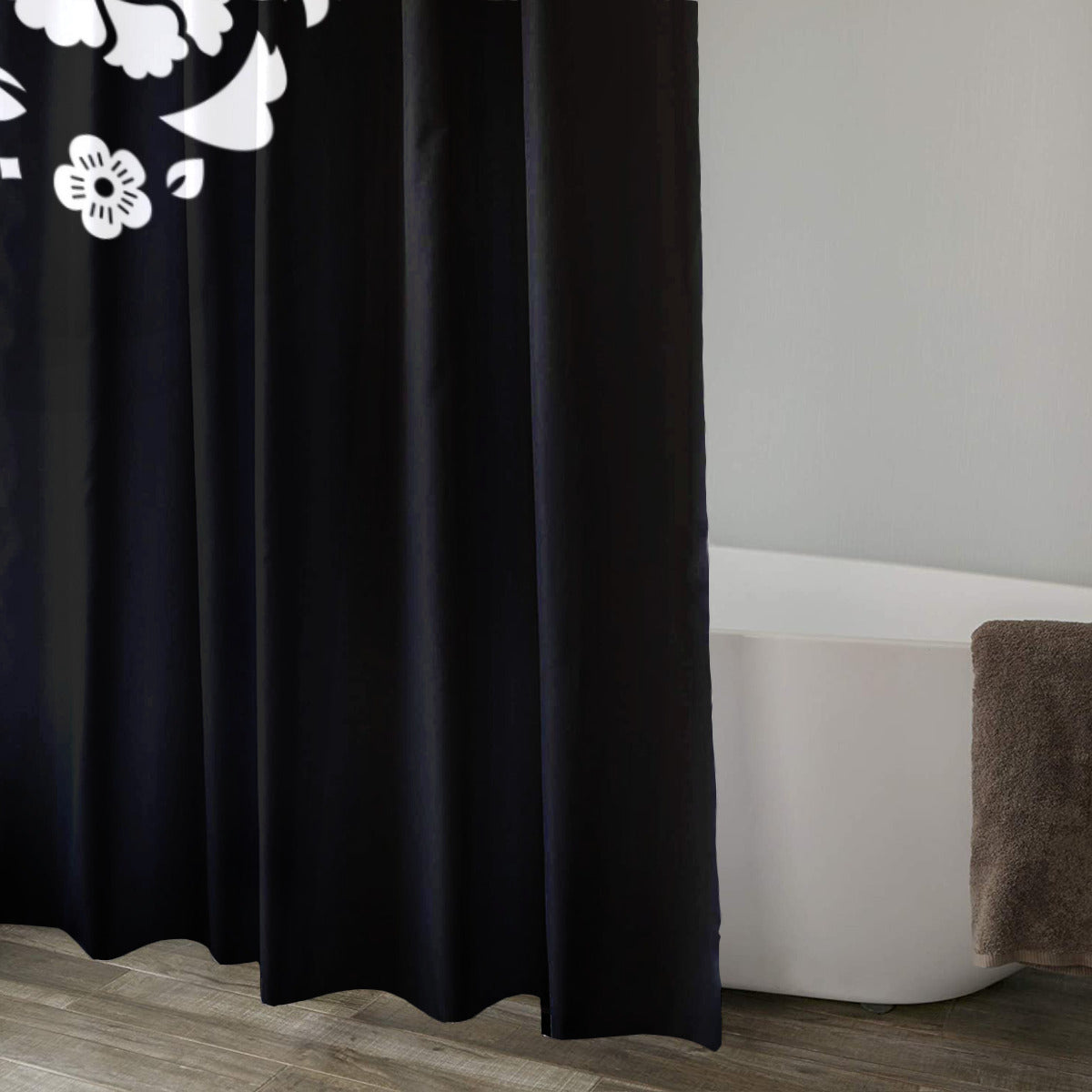 BTS Suga Lotus Inspired Splish Splash! Shower Curtain - Ultimate Agust D bathroom accessory! Great gift for your favorite Army!