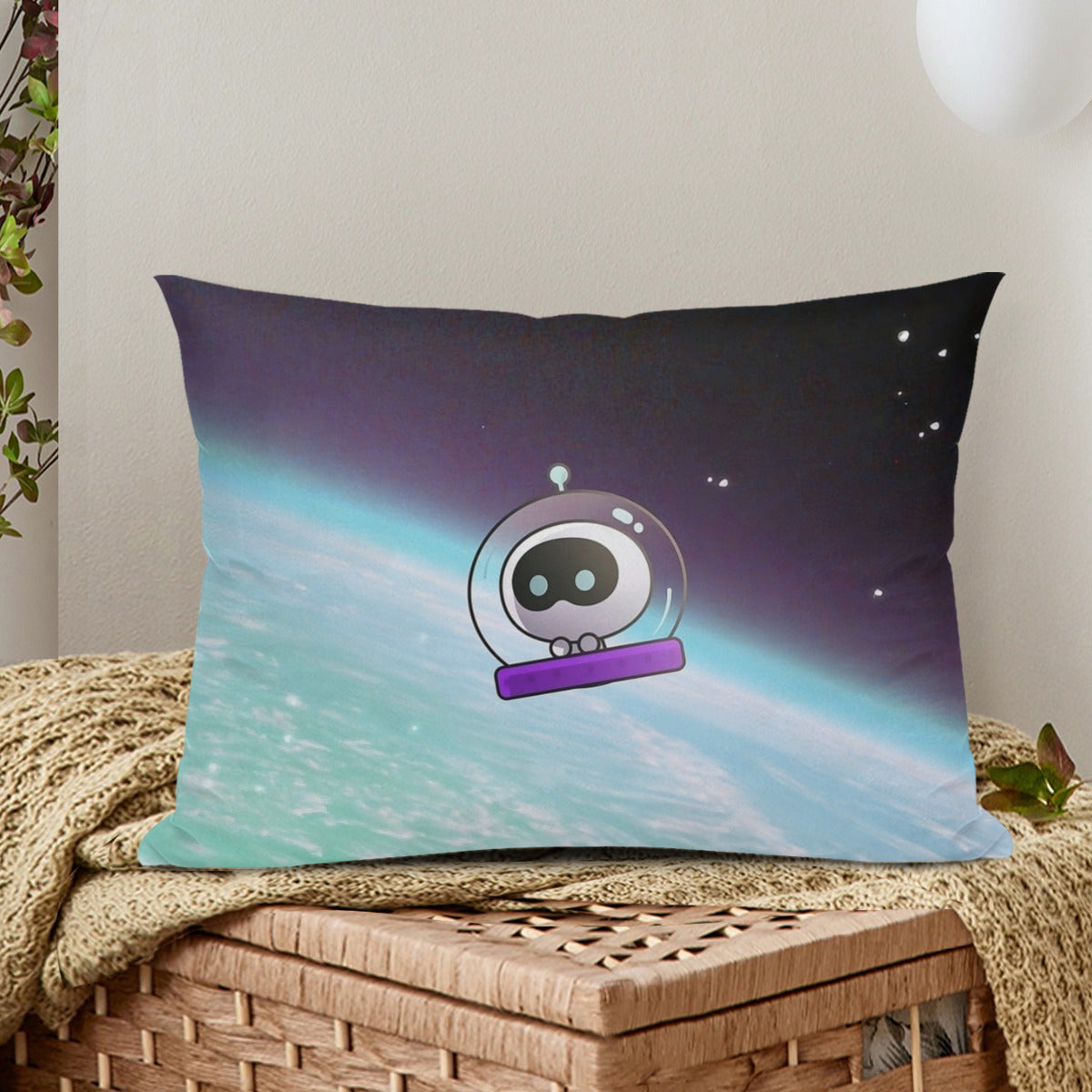 BTS Jin Wooteo themed Pillow sham - double sided pillow case - Pillowcase! Great KPOP Gift!
