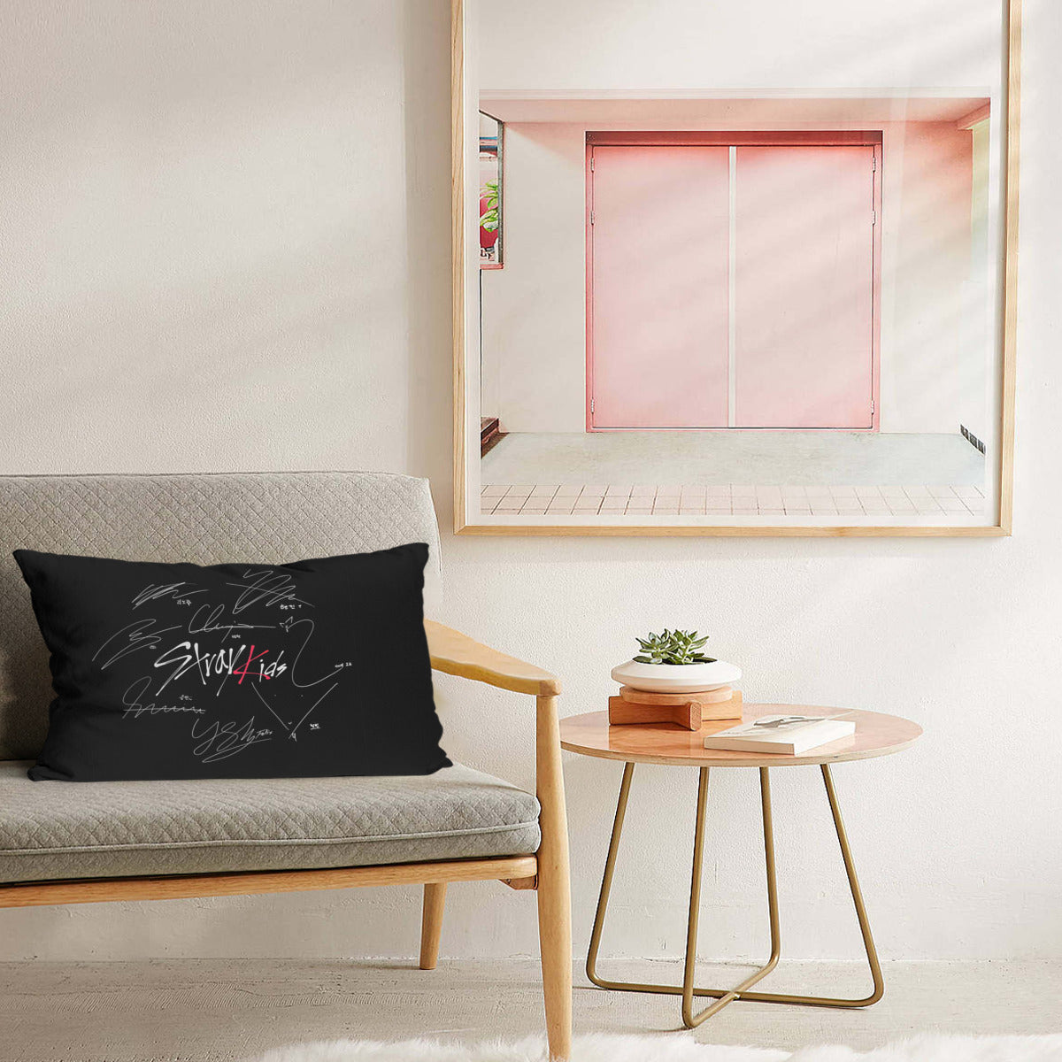 Stray Kids themed Pillow sham - double sided pillow case - Pillowcase! Great KPOP Gift!