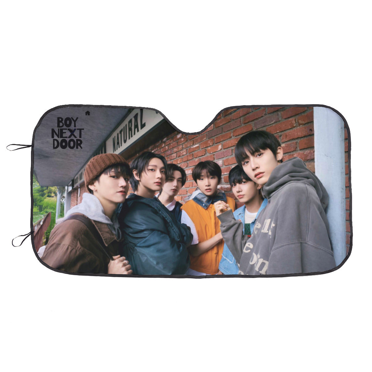 BoyNextDoor Sun Shade - Windshield Cover -KPop Themed - Great gift! Car Window Shield - Windshield Protector