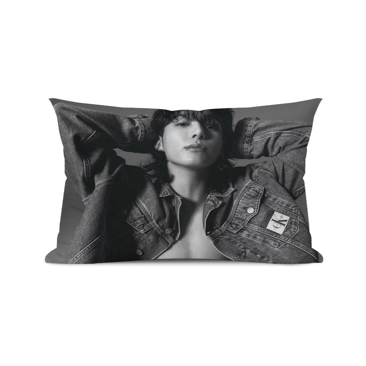 BTS JK Calvin Cline photoshoot themed Pillow sham - double sided pillow case - Pillowcase! Great KPOP Gift!