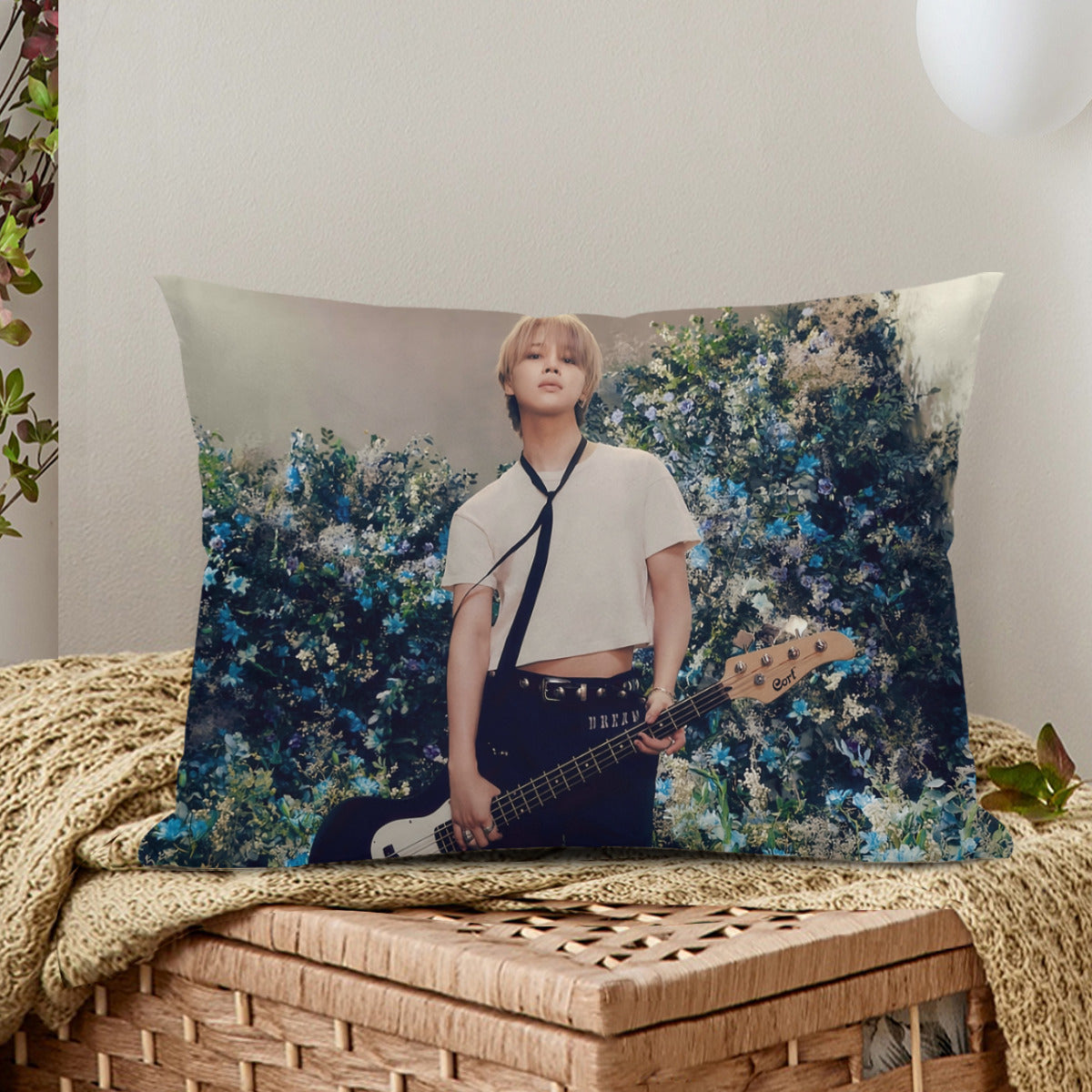 BTS Jimin "Muse"themed Pillow sham - double sided pillow case - Pillowcase! Great KPOP Gift!