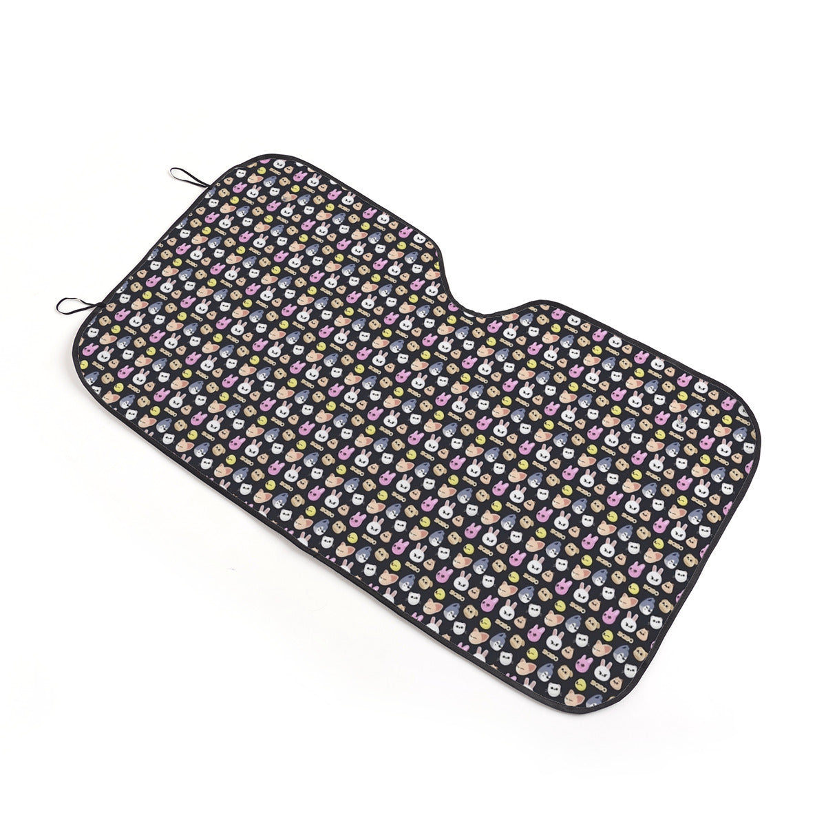 Stray Kids SKZOO Pattern Car Windshield Sun Shade - Straykids Car sun visor - Car sun blocker - Windshield heat shield - Auto sunshade