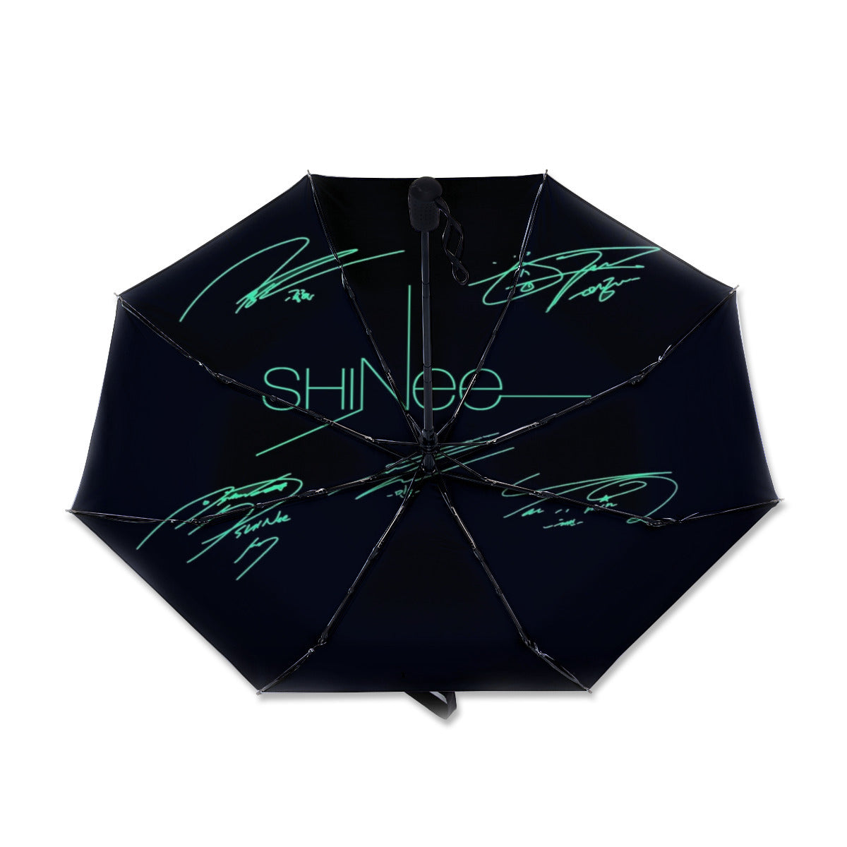 Shinee Automatic opening umbrella featuring their Logo and Signatures - Kpop for rainy weather andprotection from weatherXT