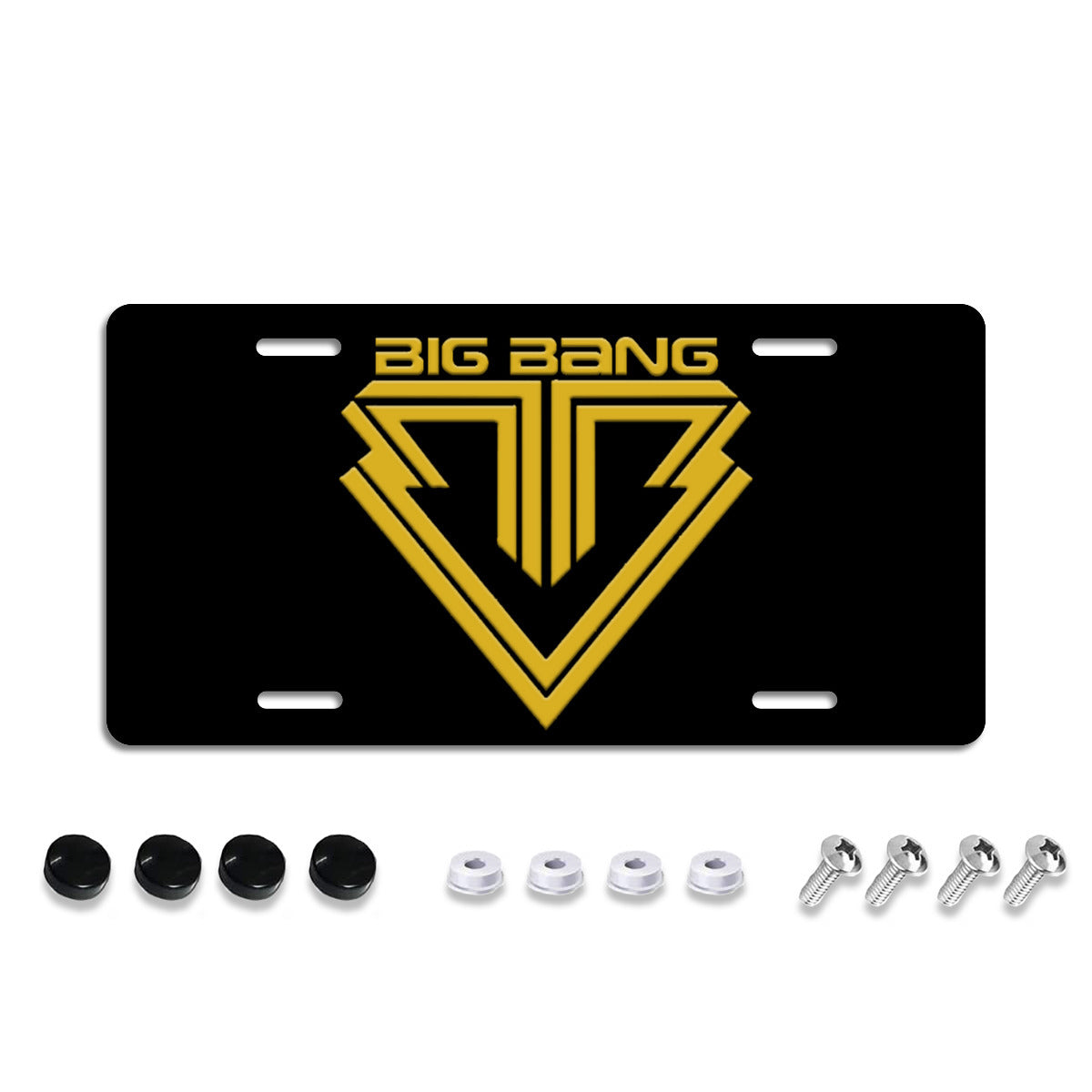 BIGBANG Logo Vanity Plate for your car -Car accessories