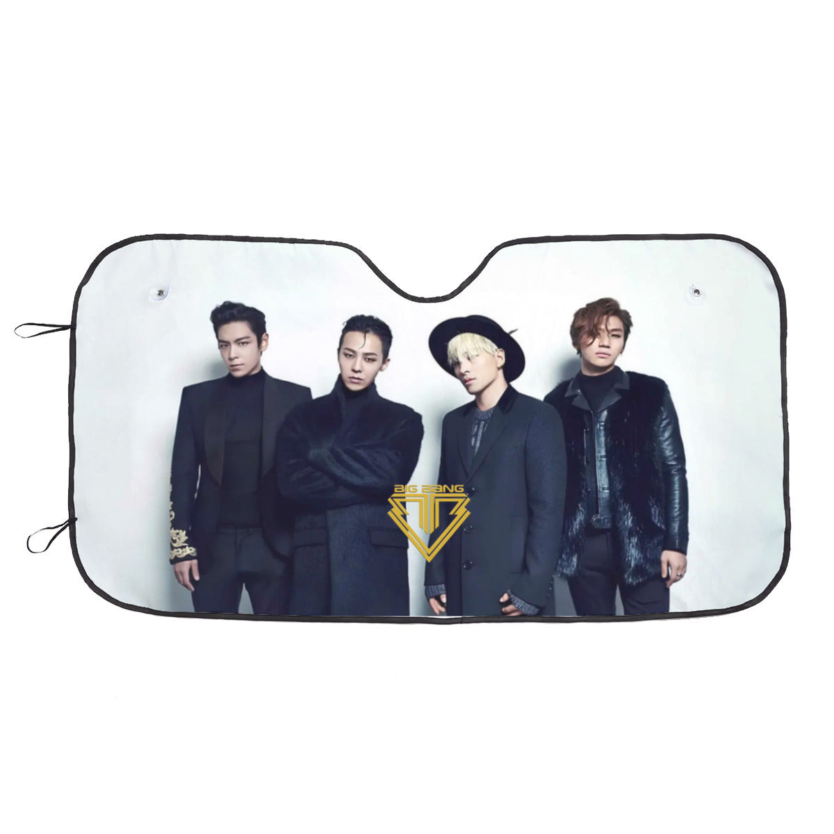 BINGBANG Sun Shade - Windshield Cover -KPop Themed - Great gift! Car Window Shield - Windshield Protector