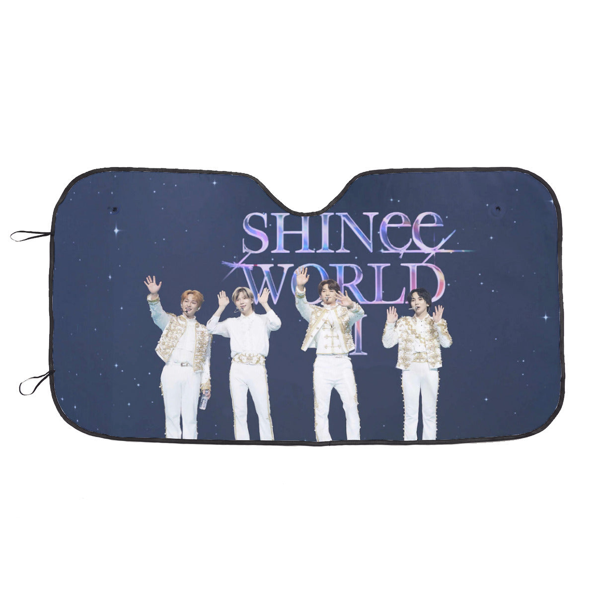 Shinee on Stage Sun Shade - Windshield Cover -KPop Themed - Great gift! Car Window Shield - Windshield Protector
