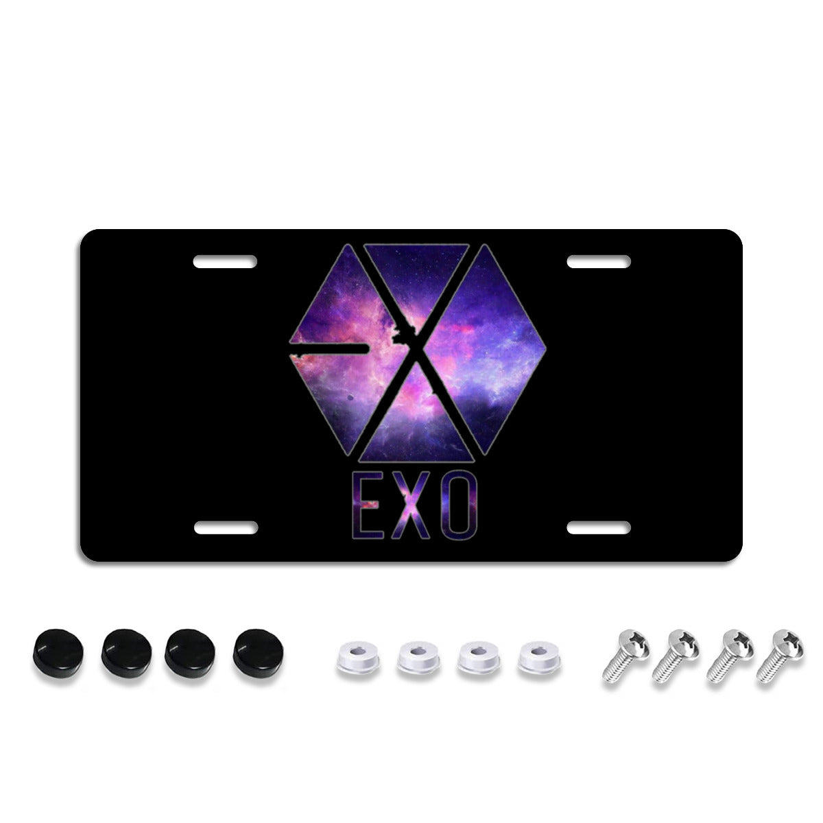 EXO logo Vanity Plate for your car -Car accessories