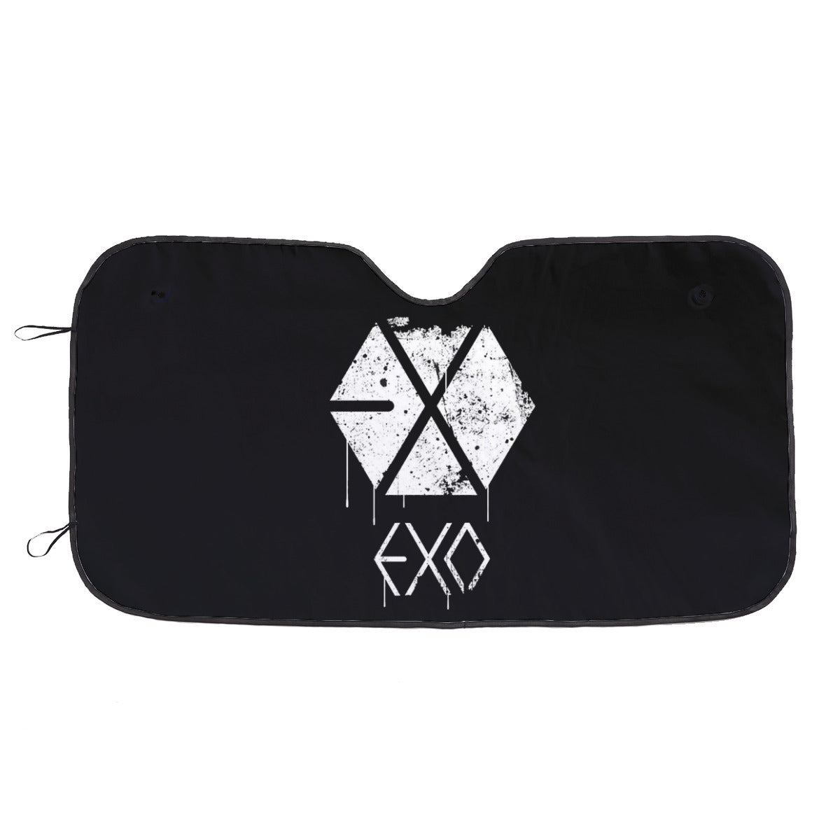 EXO Logo Sun Shade - Windshield Cover -KPop Themed - Great gift! Car Window Shield - Windshield Protector