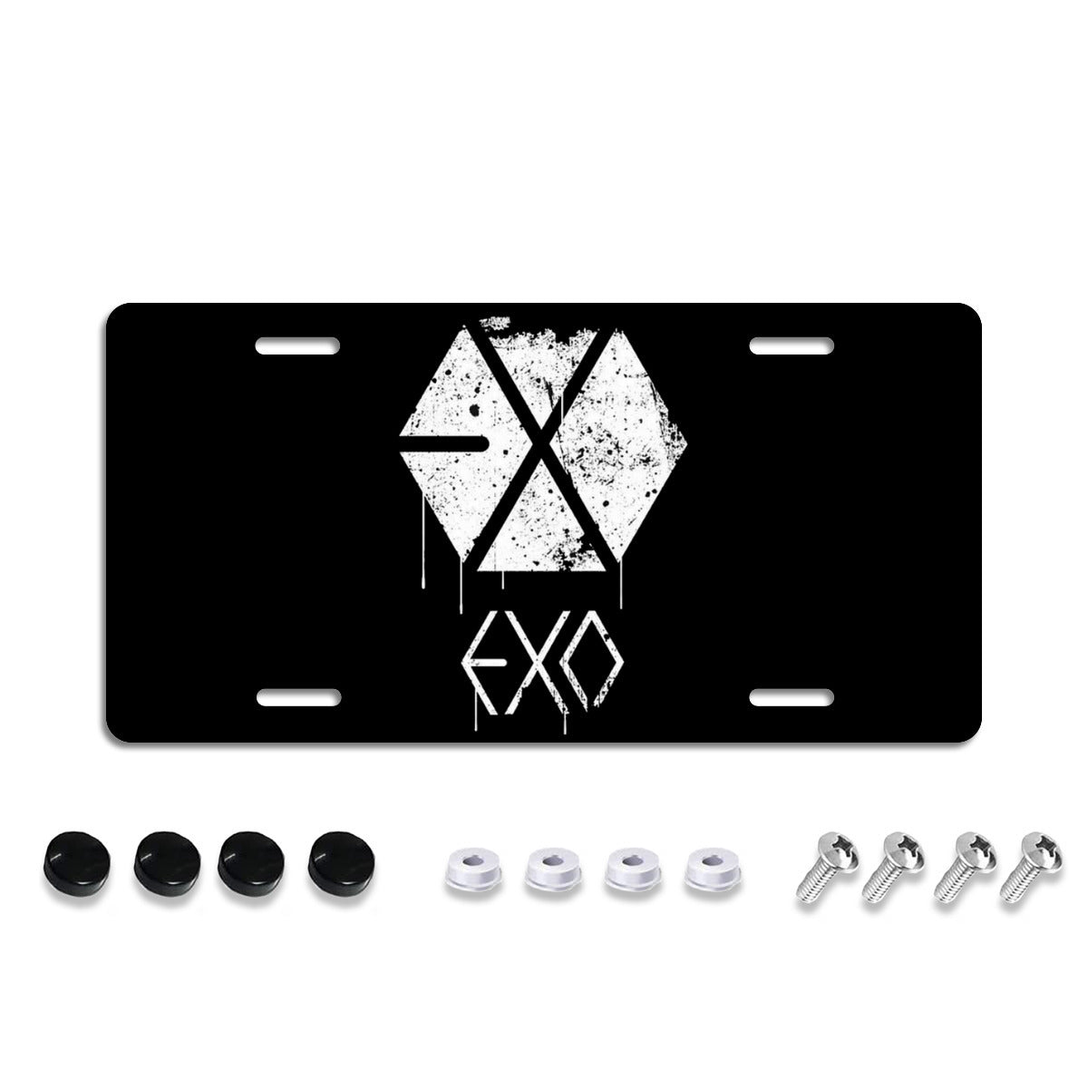 EXO logo Vanity Plate for your car -Car accessories