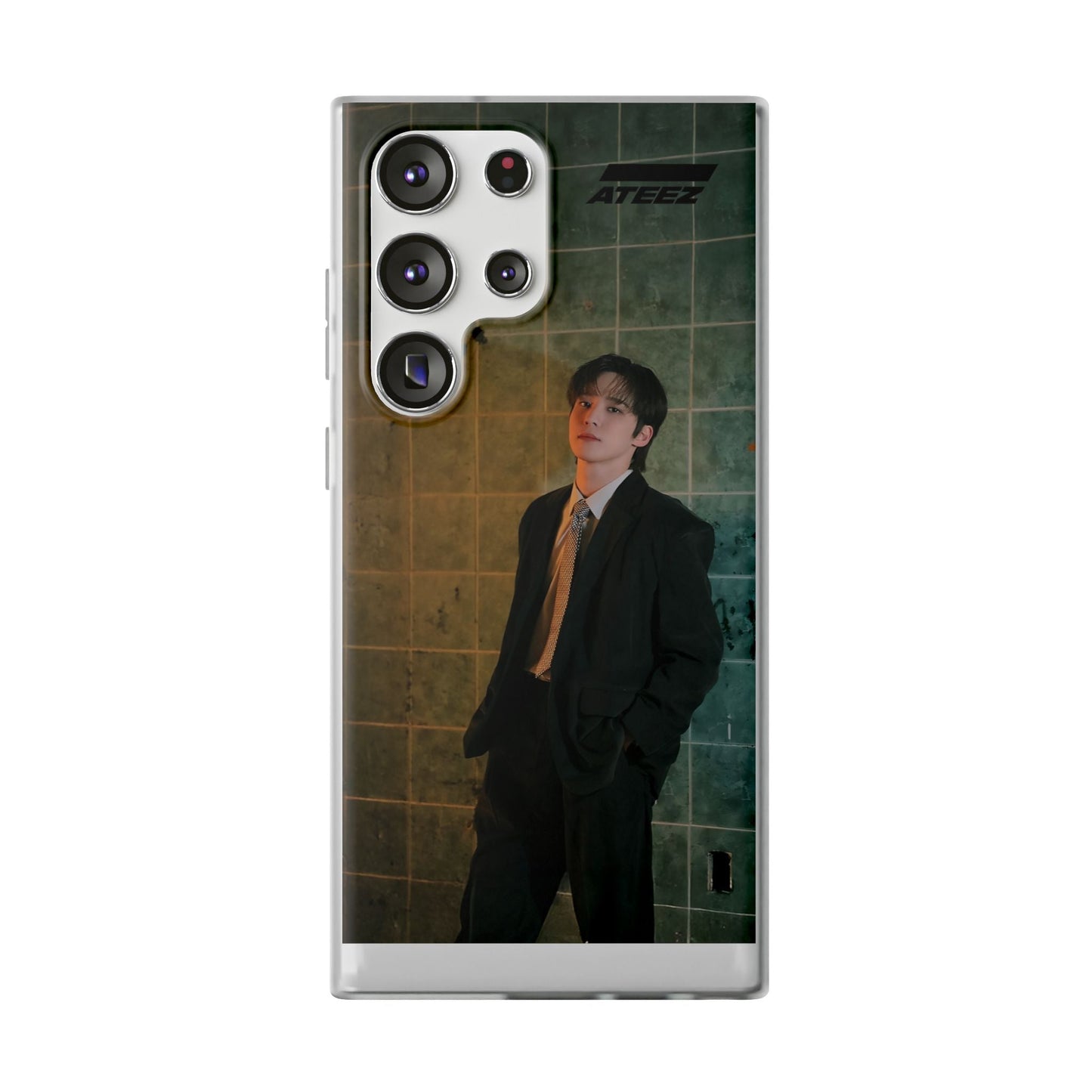 Ateez Yunho Cell Phone Case - iPhone, Samsung and Custom Covers - K - Pop Phone Covers, Gifts for Carats, SVT Stylish Cell Phone Accessories - Beyond The Shoppe
