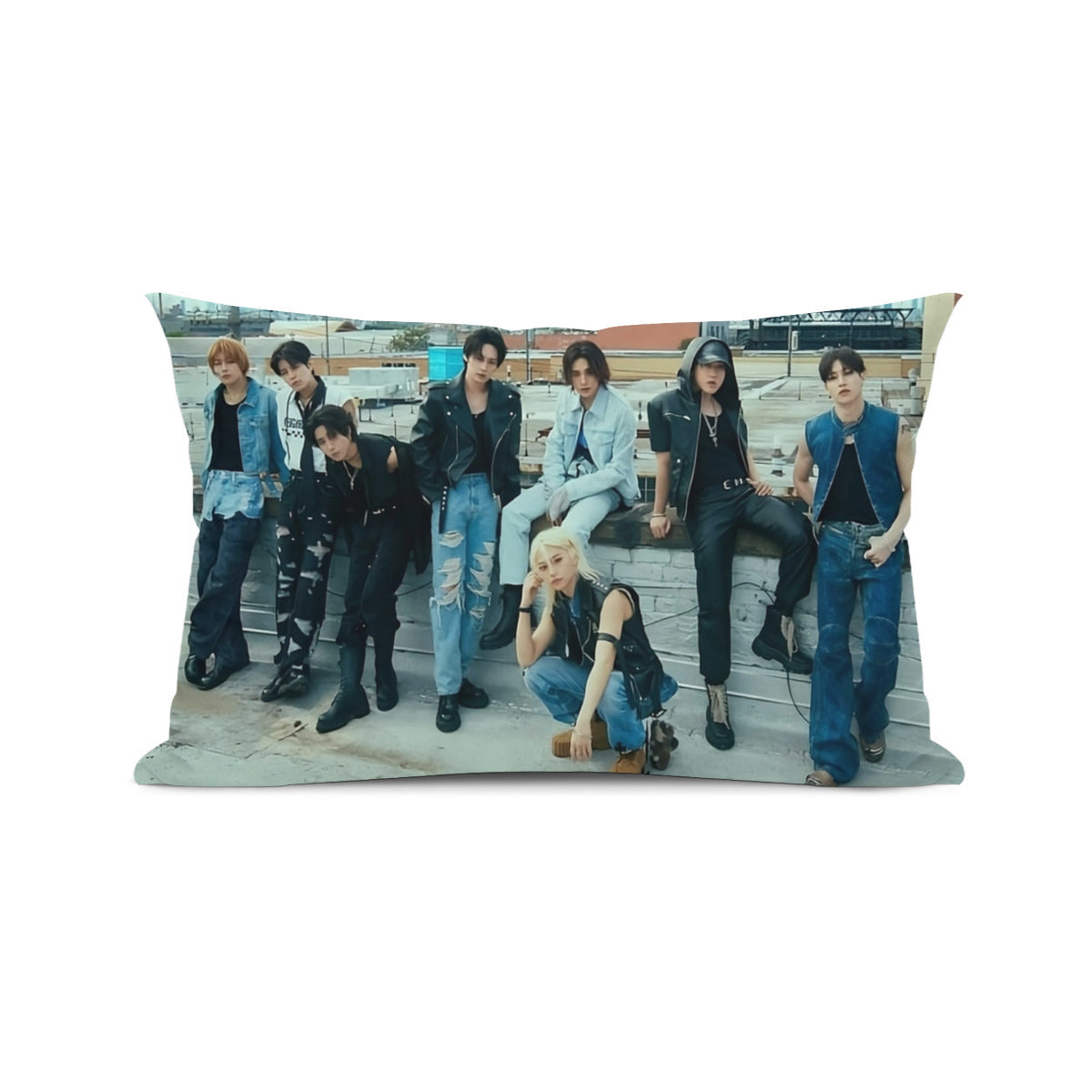 Stray Kids themed Pillow sham - double sided pillow case - Pillowcase! Great KPOP Gift!