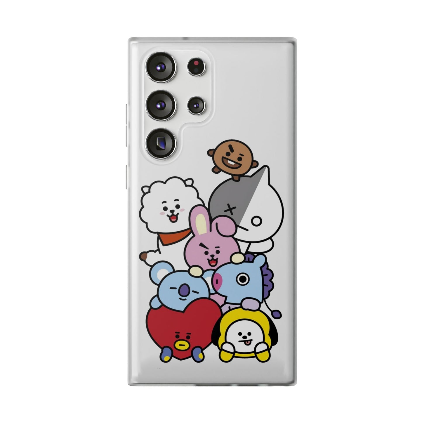 BTS BT21 Gang Cell Phone Case - iPhone, Samsung and Custom Covers - K - Pop Phone Covers, Gifts for Fans, Stylish Cell Phone Accessories - Beyond The Shoppe