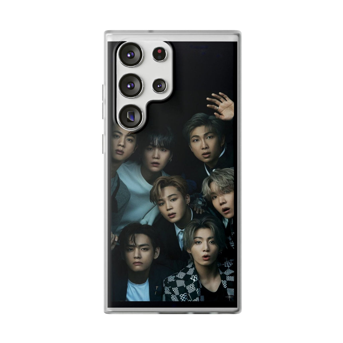 BTS OT7 Cell Phone Case - iPhone, Samsung and Custom Covers - K - Pop Phone Covers, Gifts for Fans, Stylish Cell Phone Accessories - Beyond The Shoppe