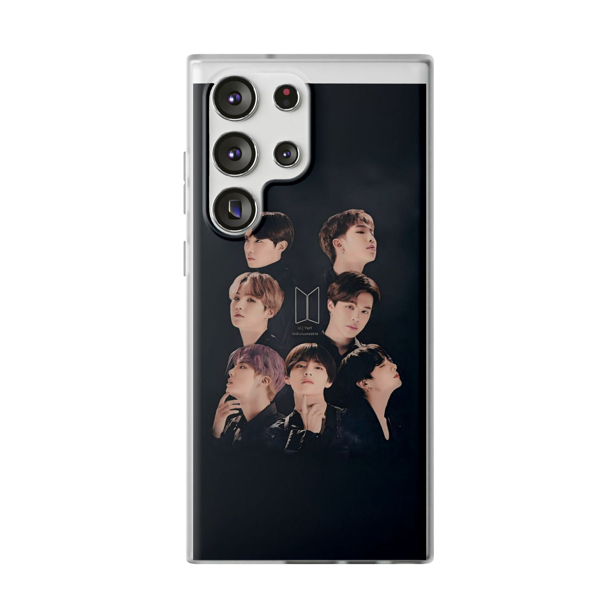 BTS OT7 Cell Phone Case - iPhone, Samsung and Custom Covers - K - Pop Phone Covers, Gifts for Fans, Stylish Cell Phone Accessories - Beyond The Shoppe
