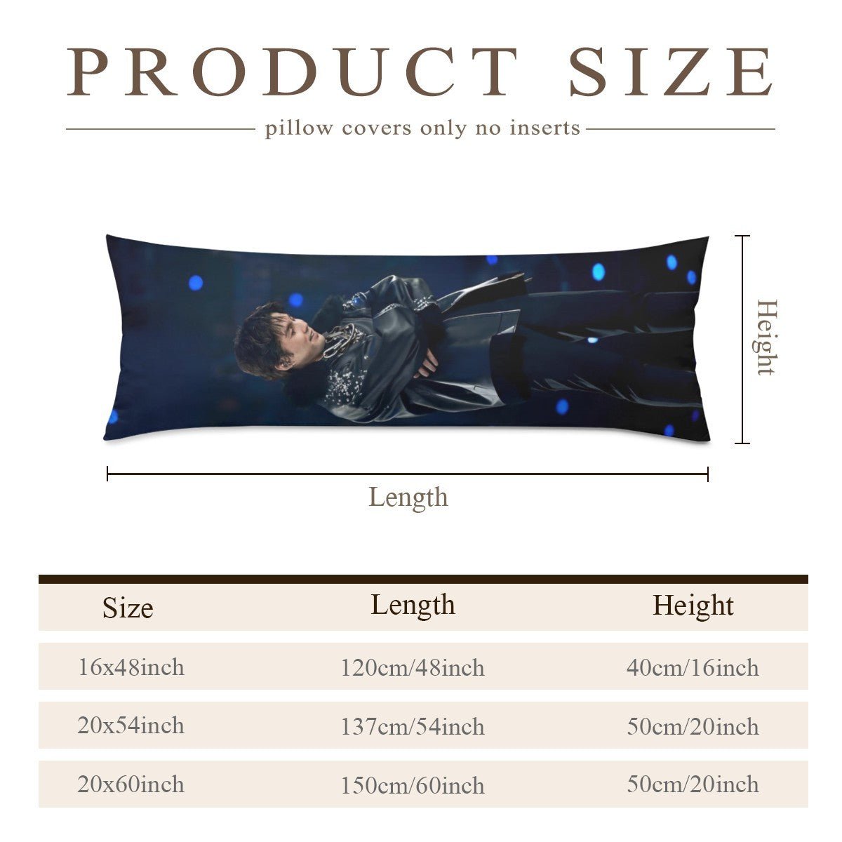 BTS Suga Arirang Full Body Pillow Case - Double Sided with two different photos full body pillowcases - 3 sizes! Great Kpop gift idea! - Beyond The Shoppe