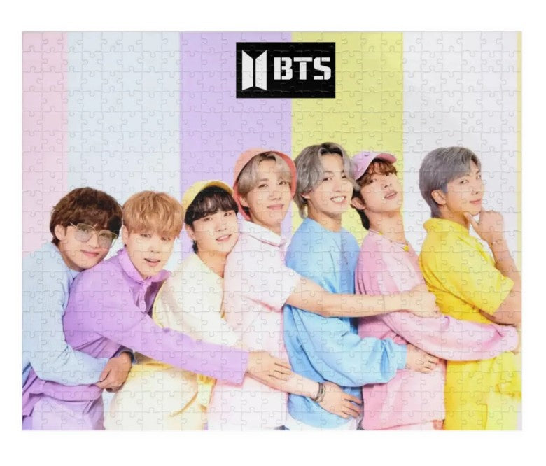 BTS OT7 Jigsaw Puzzle - RM, Jin, Jhope, Suga, Jimin, V and JK -- Immediate shipping! 520 pc