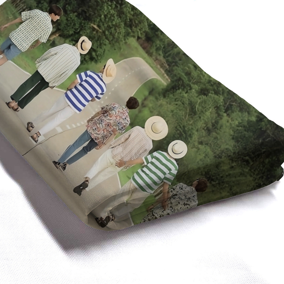BTS OT7 Horizontal Polyester Wall Tapestry (80*60inch)