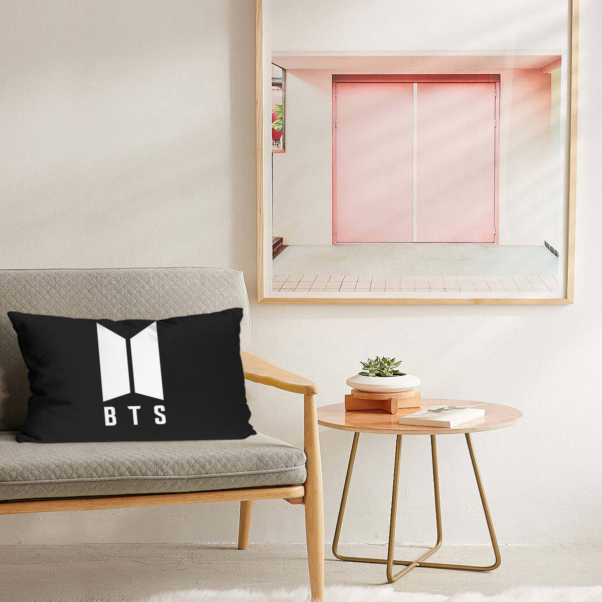 BTS Things I Do In My Spare Time themed Pillow sham - double sided pillow case - Pillowcase! Great KPOP Gift!