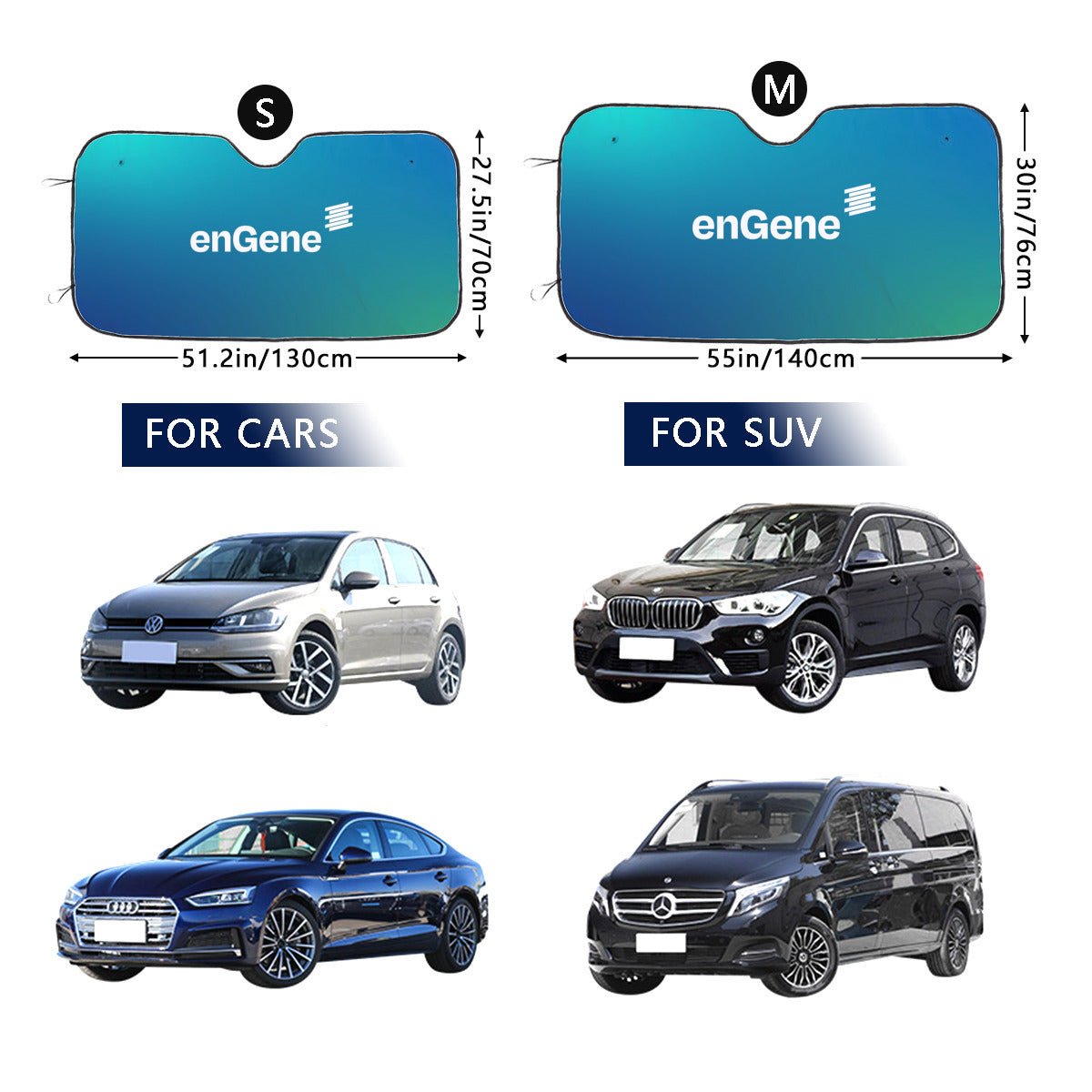 Enhypen - Engene Car windshield sun shade - Windshield Sun Shade - Car sun visor - Car sun blocker - Windshield heat shield - Auto sunshade - Beyond The Shoppe