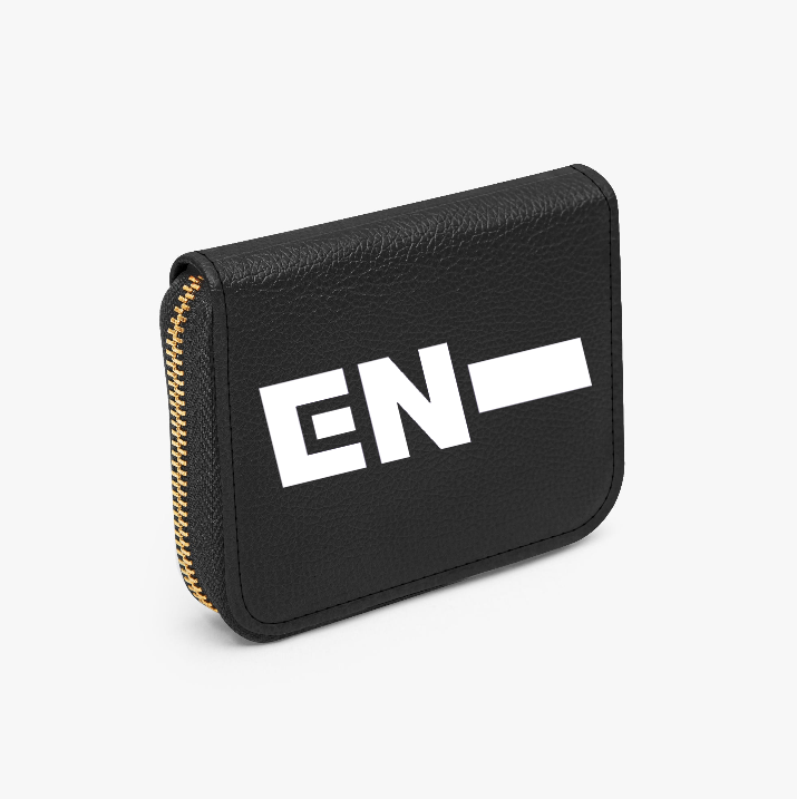 Enhypen Engene Bifold Zipper Wallet K-Pop Merchandise - Great gift!