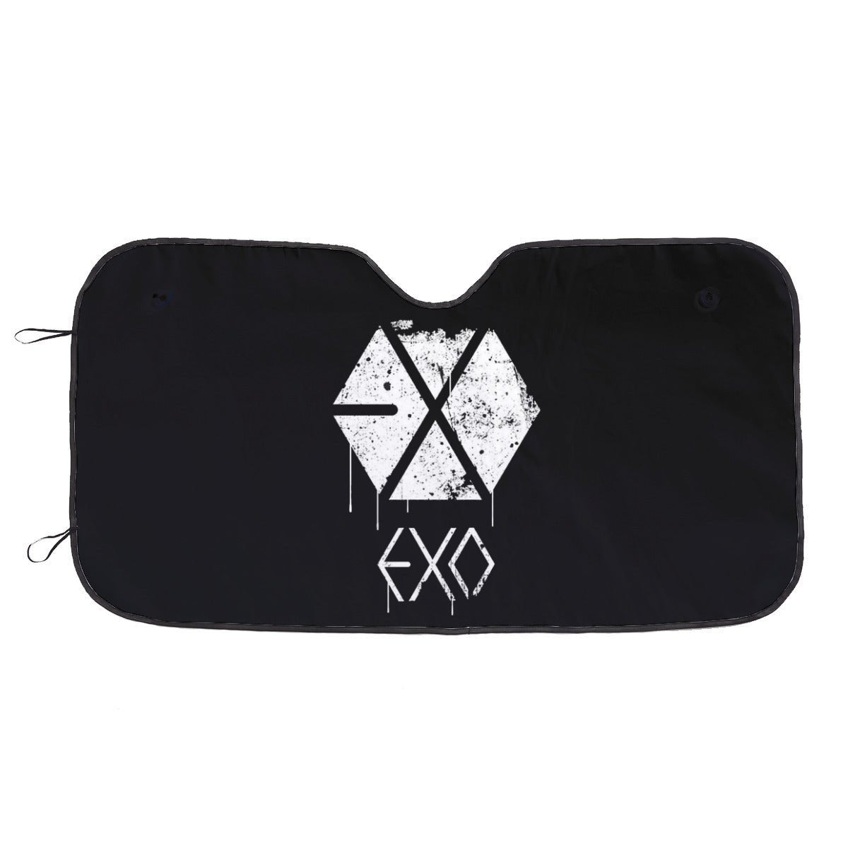 EXO Logo Sun Shade - Windshield Cover - KPop Themed - Great gift! Car Window Shield - Windshield Protector - Beyond The Shoppe