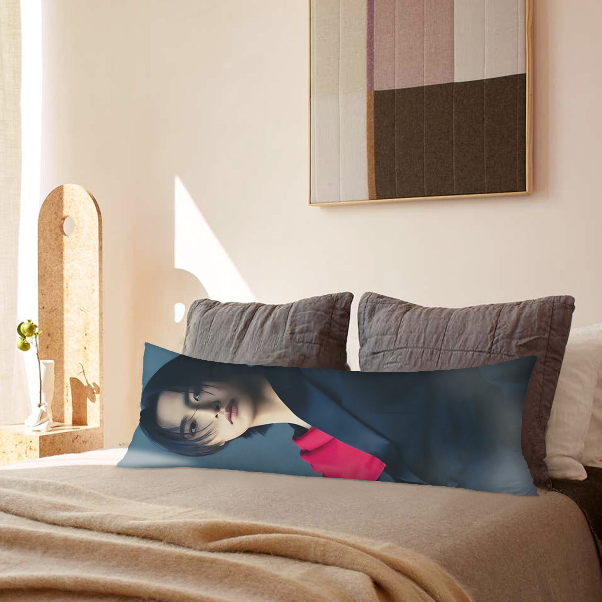 Ateez Seonhwa Full body pillow case - double sided in 3 sizes Ateez full size pillowcase - Aniteez pillow case