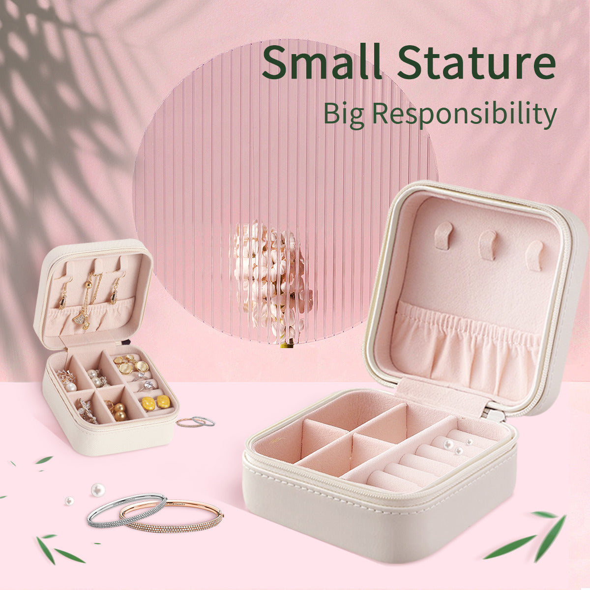 BTS BT21 logo Jewelry Box - Jewelry Organizer - 5 Colors! Jewelry accessories - jewelry box - Travel Jewelry organizer - Great gift