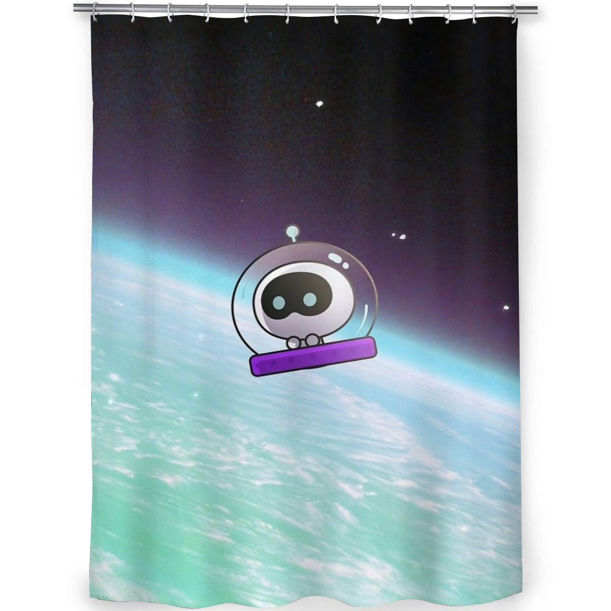 BTS Wooteo Shower Curtain - Ultimate bathroom accessory! Great home warming gift for your favorite Kpop lover!