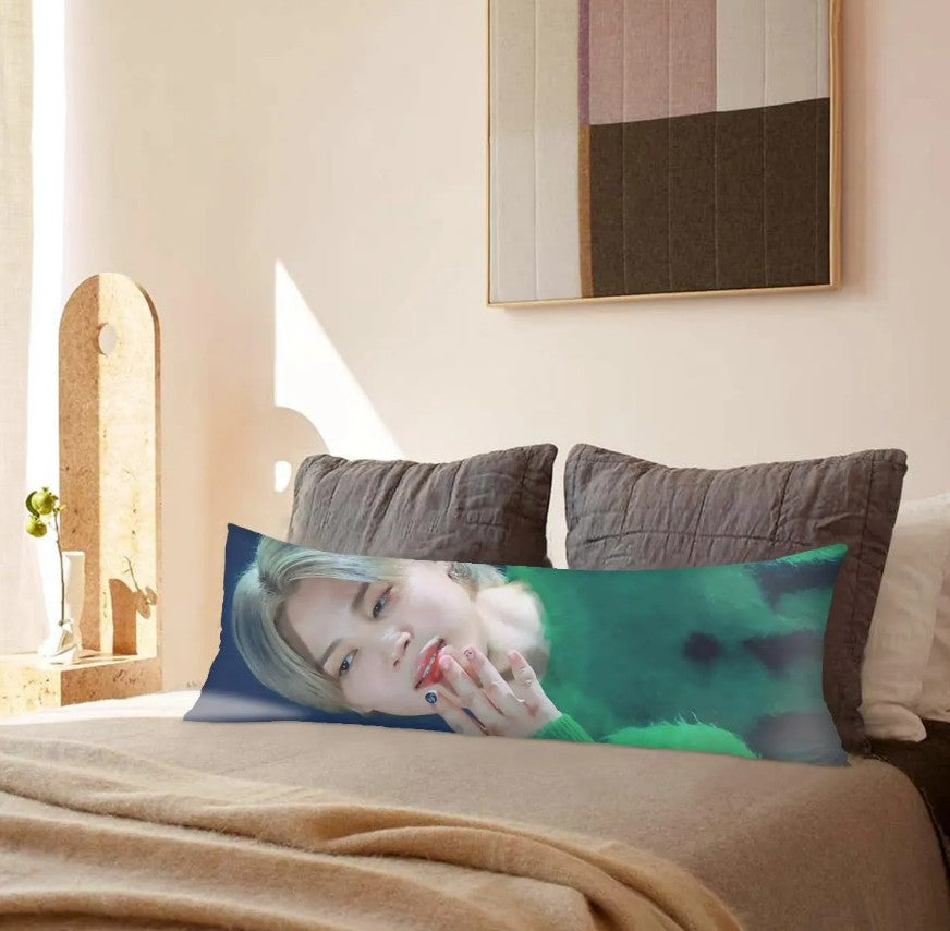 BTS Jimin Full body pillow case - 2 different stunning photos of Jimin! Immediate shipping! Size large!