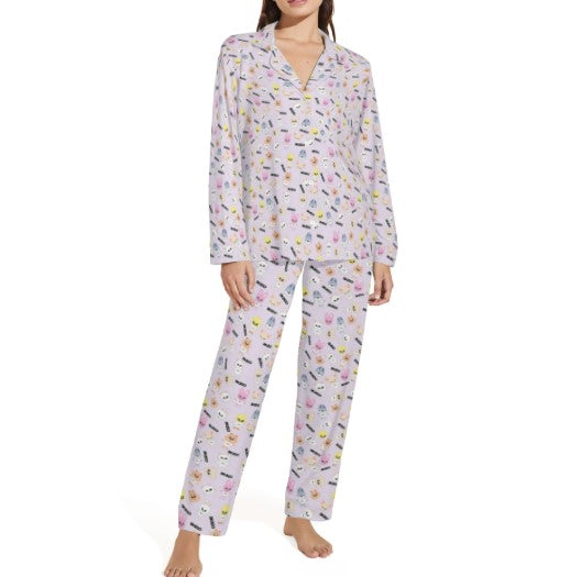 Stray Kids SKZOO Unisex Long Sleeve Adult PJs - Immediate shipping - Size XL