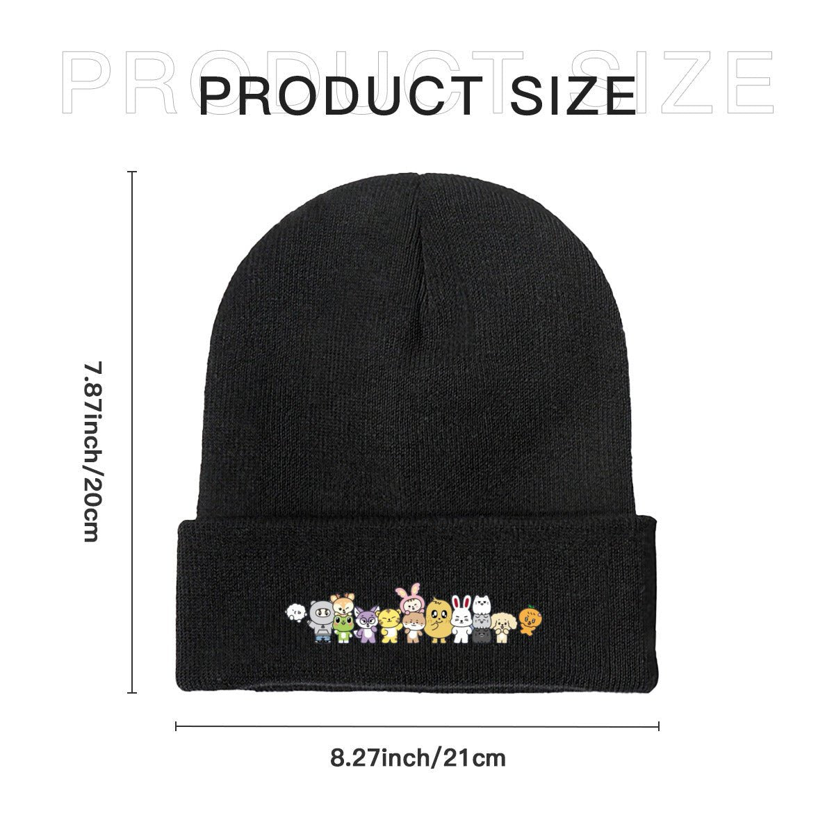 Seventeen Miniteen Beanie for Adults – Cozy Polyester Knit Hat - Stylish, Comfortable & Trendy Hat - Beyond The Shoppe