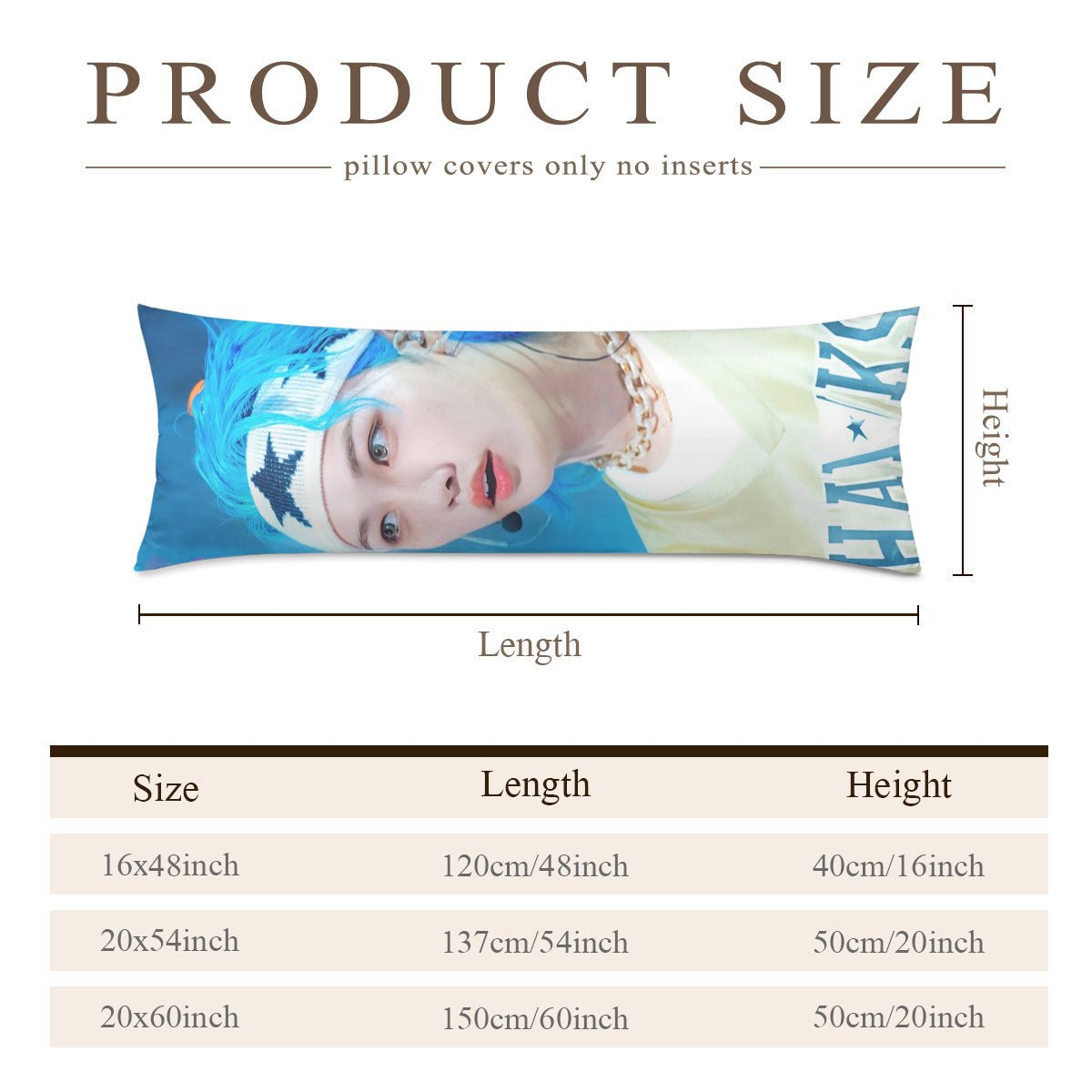 Stray Kid - Felix Full body pillow case - Double sided with 2 different photos! 3 sizes! - Beyond The Shoppe