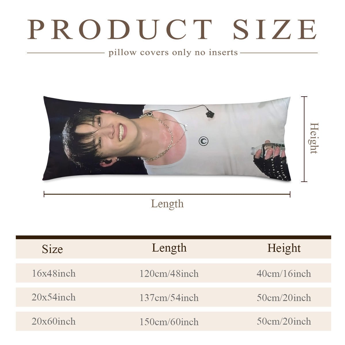 Stray Kids Bangchan Full body pillow case - Double sided Pillowcase - in 3 sizes! Stays Skzoo Bang Chan - Beyond The Shoppe
