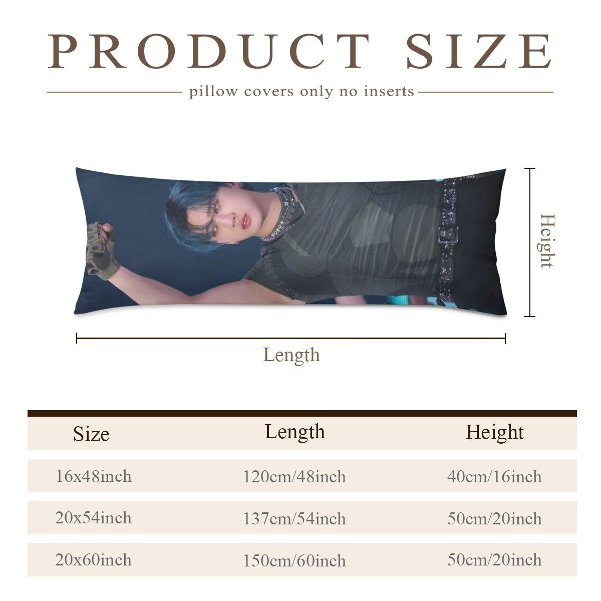 Stray Kids Changbin Full body pillow case - Double sided pillowcase - in 3 sizes! Stays Skzoo - Beyond The Shoppe