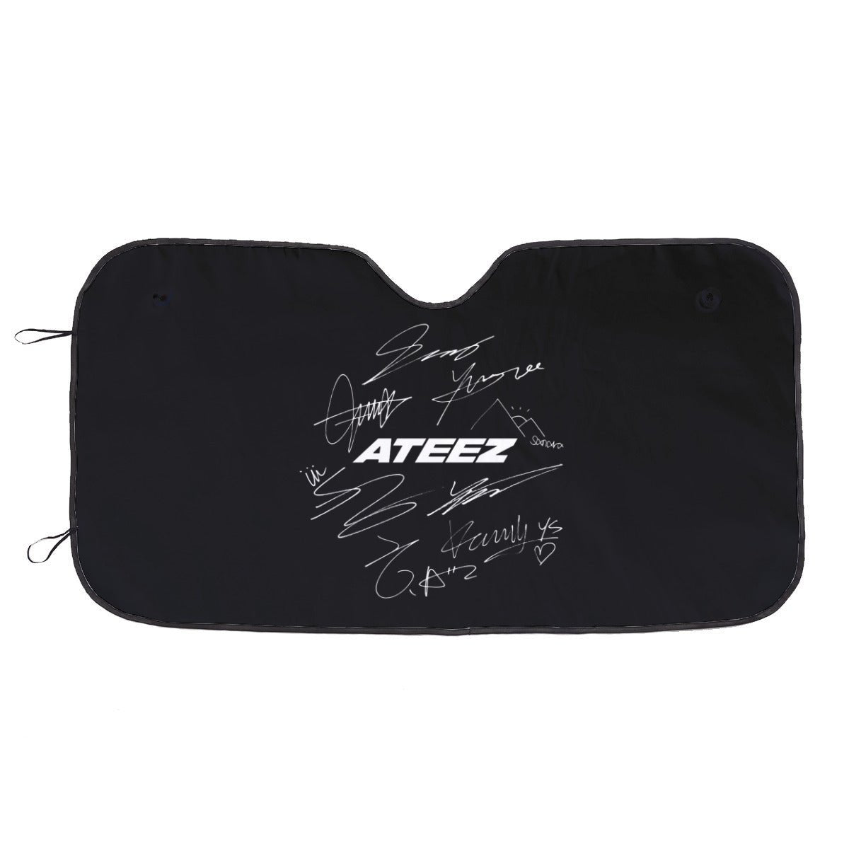 Ateez Car Sun Shades - Beyond The Shoppe