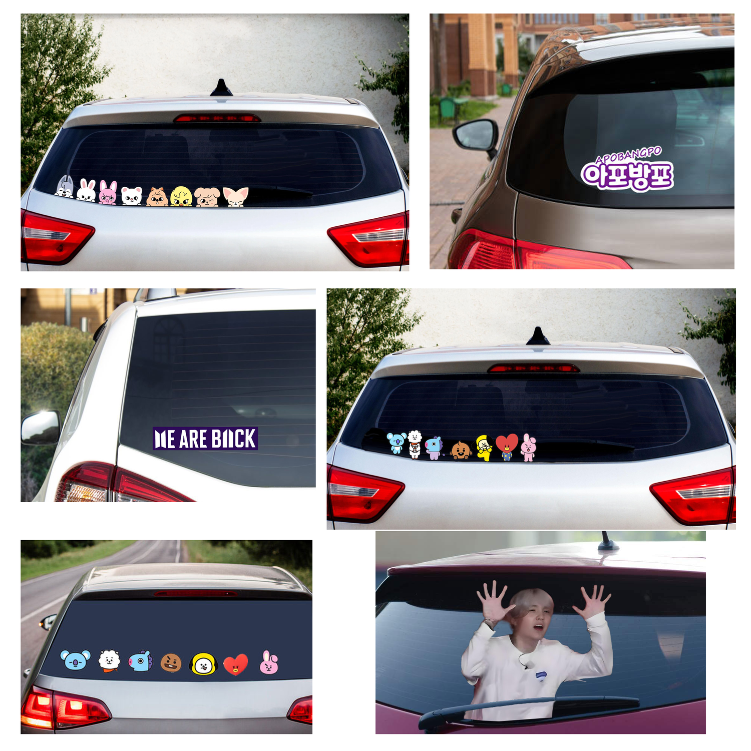 KPop Stickers - Car Decals
