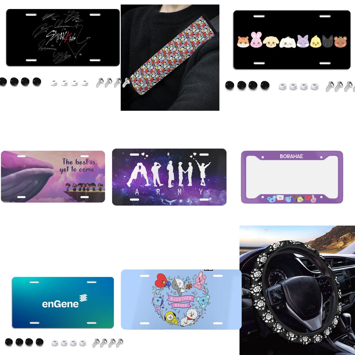 K-Pop Car Accessories - Beyond The Shoppe