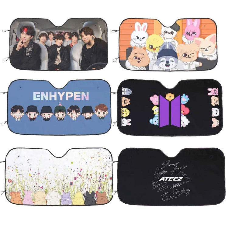 K-Pop Car Windshield Visor - Shade - Beyond The Shoppe