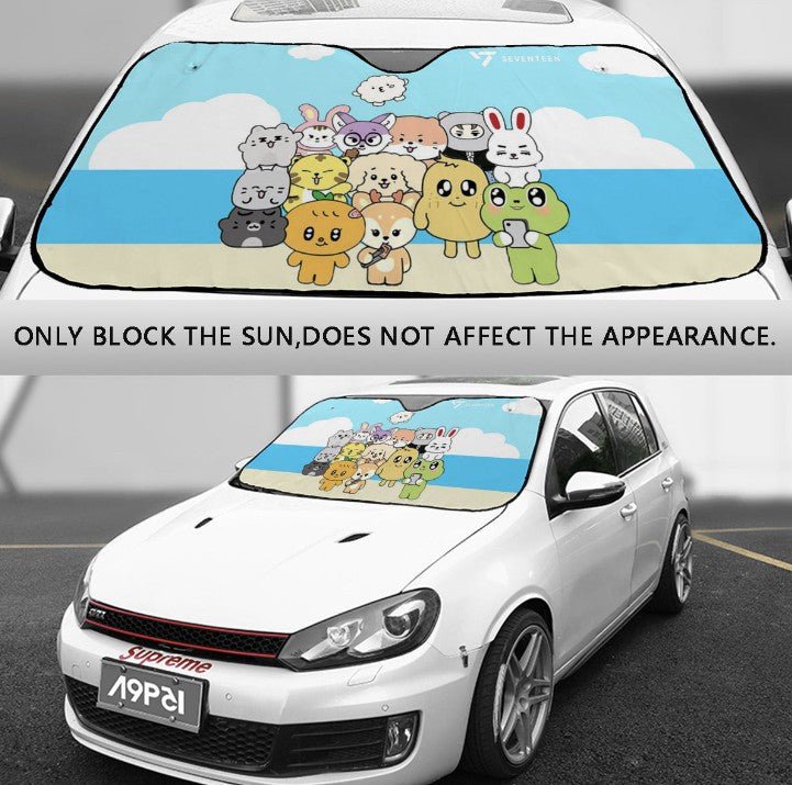 Seventeen Car Sun Shades - Beyond The Shoppe