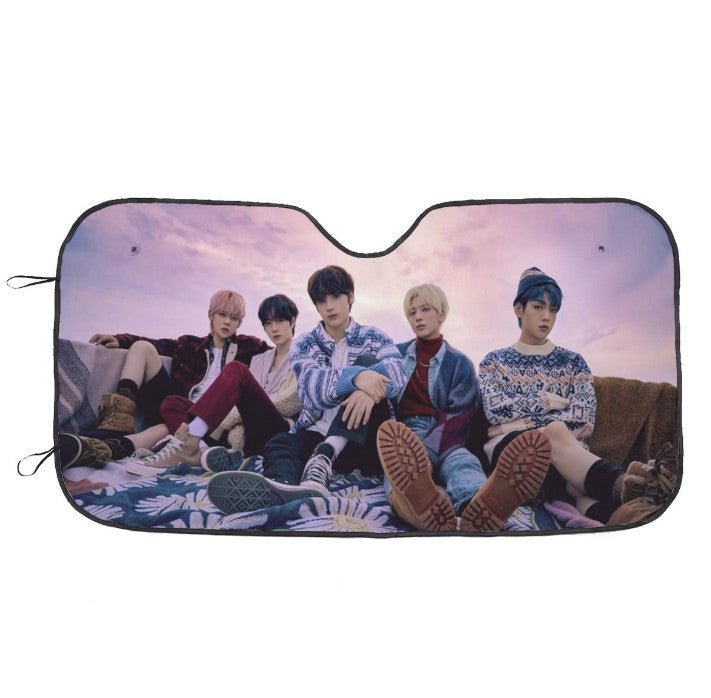 TXT Car Sun Shades - Beyond The Shoppe