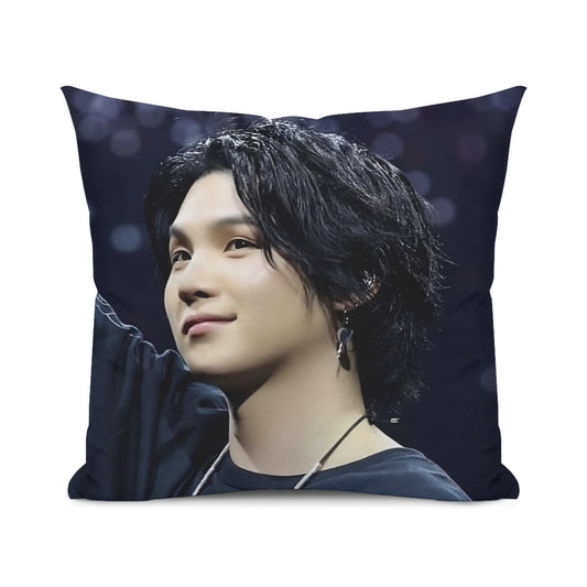 BTS Suga Agust D concert themed pillow cushion cover- double sided pillow case -  Pillowcase! Great KPOP Gift!