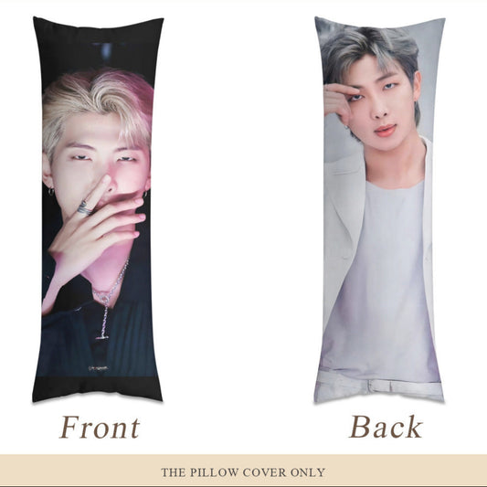 BTS RM Namjoon body pillow case - 3 sizes - Namjoon double sided pillowcase - BTS rm pillow case