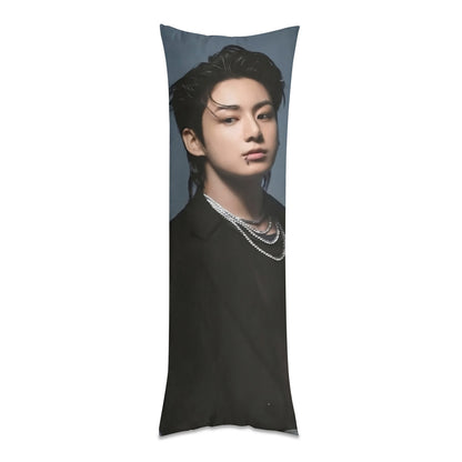 BTS JK body pillow case - 2 incredible photos of Jungkook - 3 sizes - JK full size pillowcase - BTS Jeon Jungkook