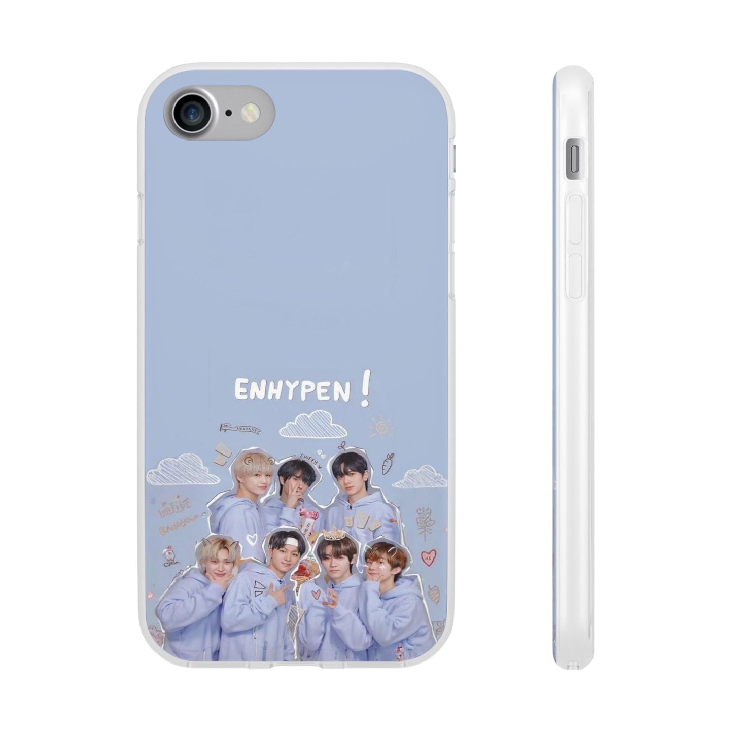 Enhypen Cell Phone Case - iPhone, Samsung and Custom Covers -  K-Pop Phone Covers, Gifts for Fans, Stylish Cell Phone Accessories